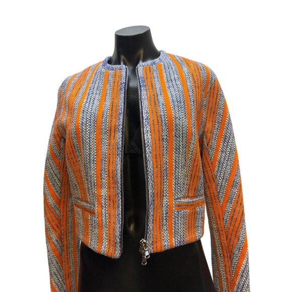 Carven Multicolor Striped Blazer - Picture 9 of 11